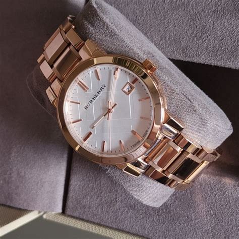 burberry city rose gold watch bu9004|Burberry The City Watch .